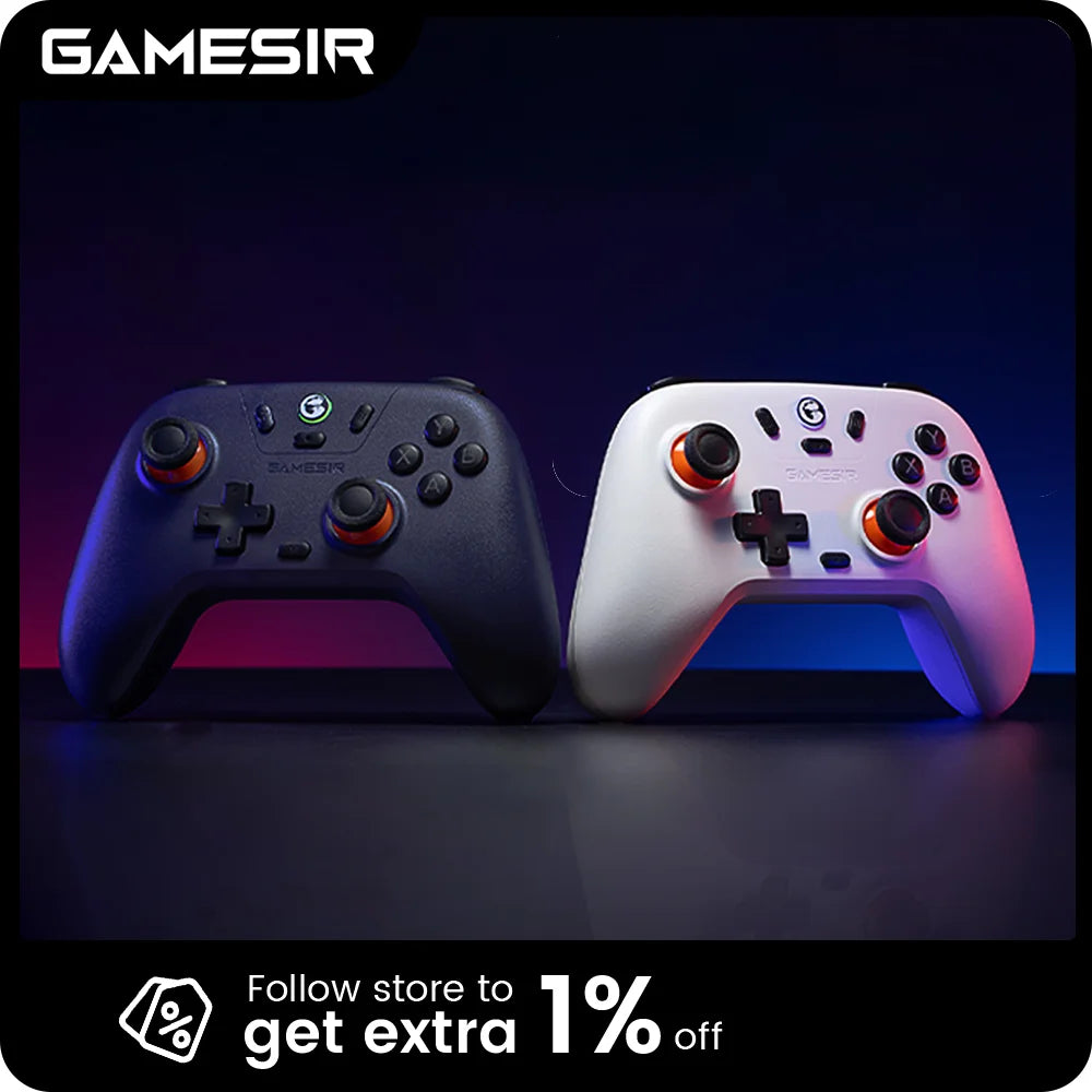 GameSir T4 Nova Lite Hall Effect Controller for Switch, iOS, Android, and PC